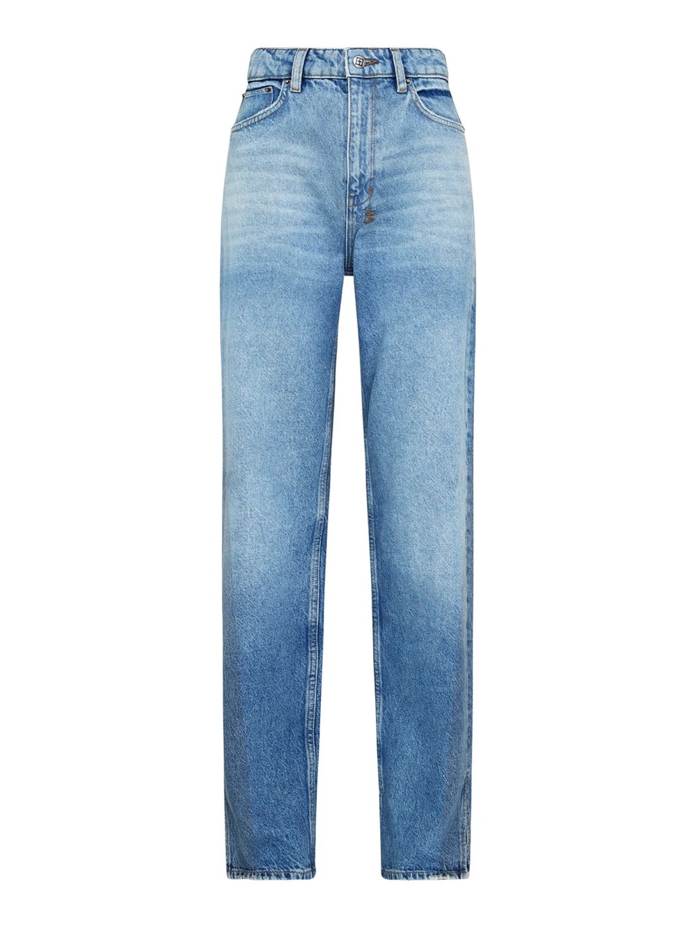 Ksubi straight leg cropped jeans